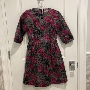 Girls Floral Party Dress